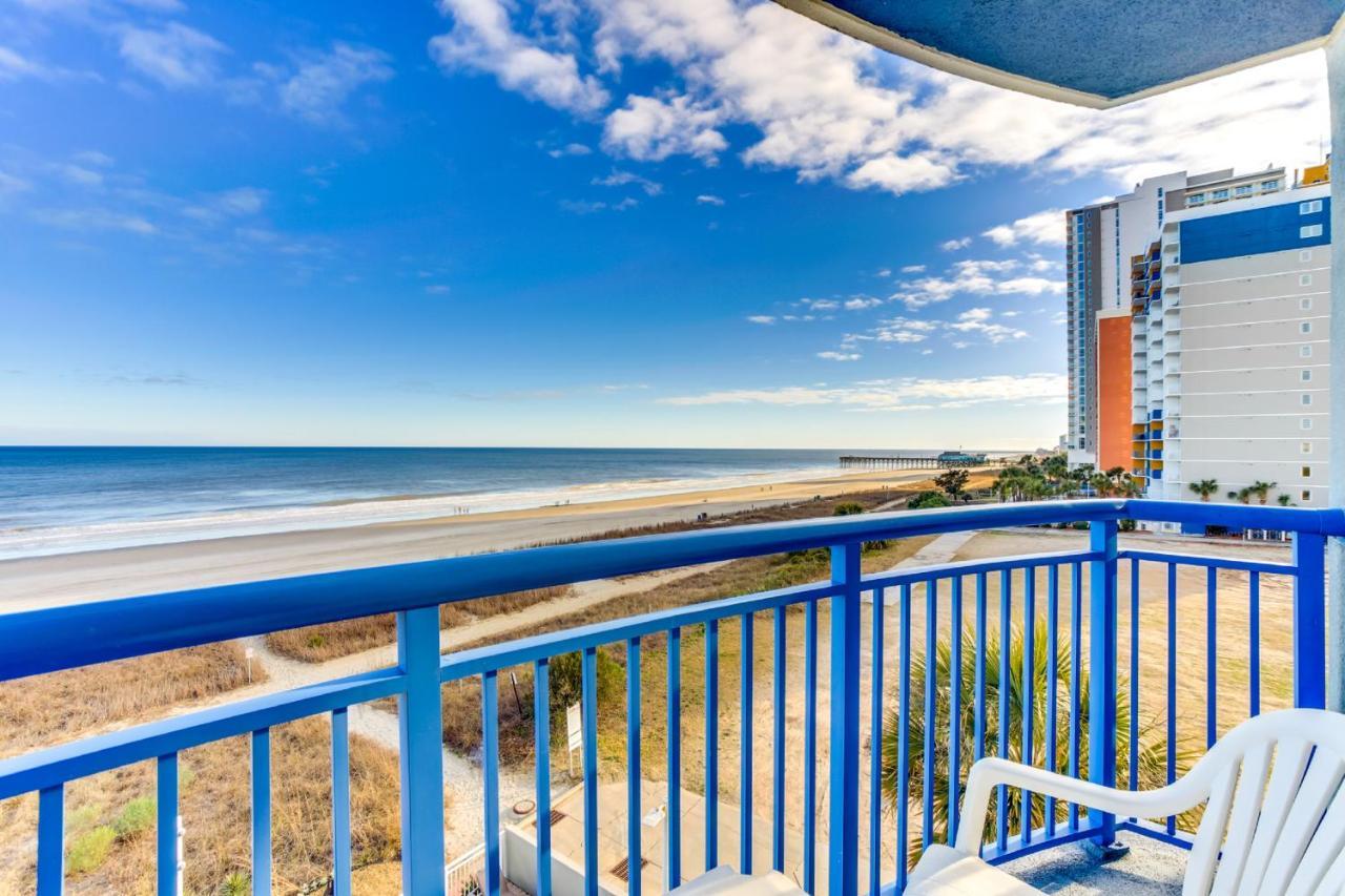Beachfront Condo W Balcony In Myrtle Beach Exteriér fotografie
